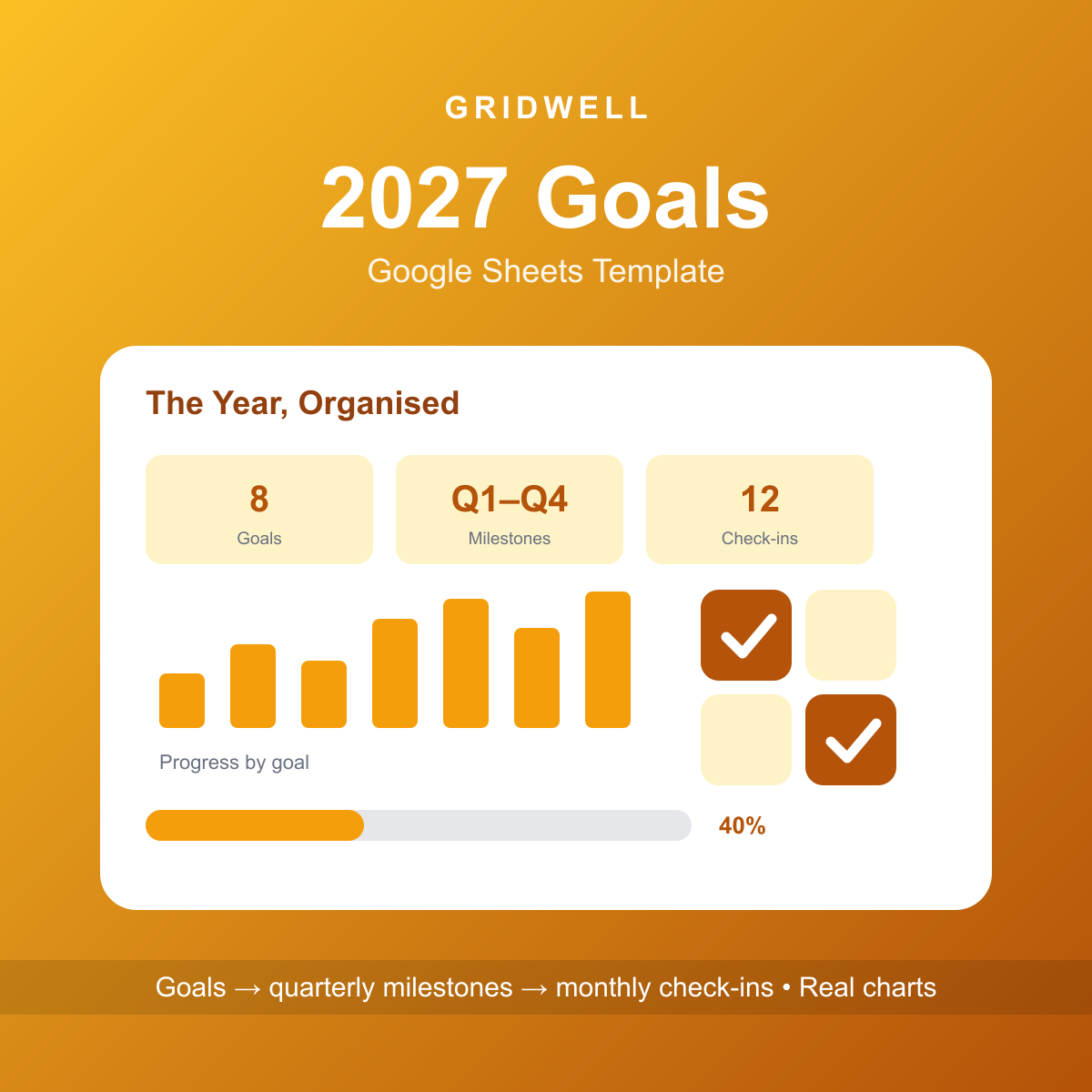 2027 Goal Planner cover